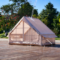 6.3 ㎡   Tente gonflable automatique de camping en tissu Oxford monobloc, quatre saisons, à une porte, pour voyage en plein air et pique-nique