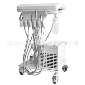 <b>Portable</b> Dental Mobile <b>Trolley</b> High-Speed Integrated Turbine Dental Scaler Workbench Including Air Cleaning Filling Teeth - Product Image 1