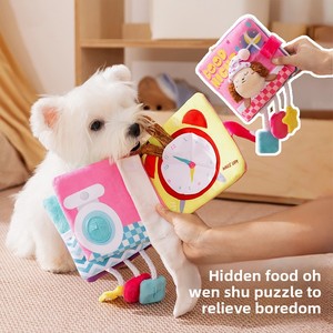 Tapis olfactif <span class=keywords><strong>et</strong></span> <span class=keywords><strong>livre</strong></span> de senteurs pour chien, jouet interactif éducatif de recherche de friandises, plus de 30 zones de dissimulation, jouet sonore anti-stress <span class=keywords><strong>et</strong></span> anti-ennui - Product Image 1