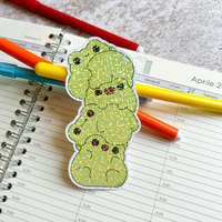 Autocollants miroir en vinyle imperméables, feuilles d'autocollants prédécoupés, autocollants personnalisés DIY, autocollants en papier