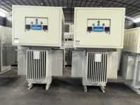 Stabilisateur de tension automatique triphasé 100 KVA immergé dans l'huile, régulateur de tension AC, protecteur contre les surtensions