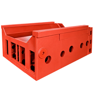 Pièces de base CNC moulées sur mesure, cadre de base CNC en fonte grise, usinage de précision - Product Image 2