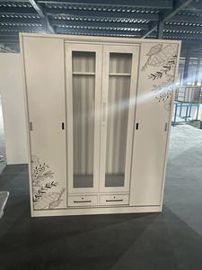 Almirah Thiết Kế 4 Cửa Thép Tủ Cho Quần Áo Kim Loại Phòng Ngủ Tủ Quần Áo Tủ Quần Áo Tủ Locker - Product Image 4