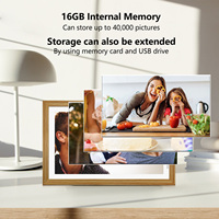 Bingkai Foto Digital Layar Sentuh Termurah hd Wifi 32 Inci Bingkai Foto Digital Video Unduh Gratis