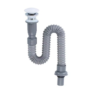 Tubi di <span class=keywords><strong>Scarico</strong></span> Flessibili per Lavelli in Acciaio Inox e Plastica; Tubi di <span class=keywords><strong>Scarico</strong></span> Flessibili per <span class=keywords><strong>Cucina</strong></span> - Product Image 2