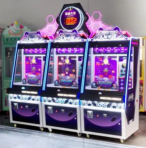 Nova chegada jogos a fichas bola mágica milagre empurrar bolas máquina de jogo de bilhetes de loteria