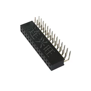 2.54Mm Pitch Pin Header 1*40 Male Straight Pin Header 1*40 Male Right Angle Connector