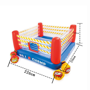 D06 <span class=keywords><strong>Intex</strong></span> 48250 Ring de Boxeo Inflable de PVC Jump-O-Lene, <span class=keywords><strong>Castillo</strong></span> de Ejercicio para Niños Pequeños, Coche de Carreras para Interiores - Product Image 5