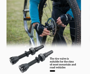 Tige <span class=keywords><strong>de</strong></span> valve <span class=keywords><strong>de</strong></span> pneu en aluminium légère <span class=keywords><strong>de</strong></span> 40 mm, 44 mm, 60 mm - Product Image 4