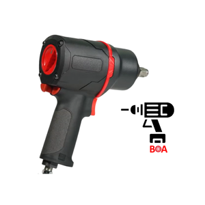 Llave de impacto de aire Mecanismo de triple martillo 1/2 pulgadas 1050 FT LB - Product Image 2