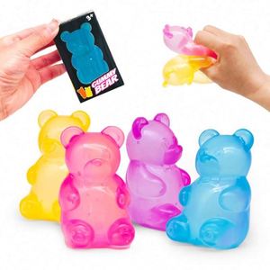 Wholesale <b>Gummy</b> <b>Bear</b> TPR Squishy Ball Fidget Toy Colorful Stress Relief Fatigue Cute Anti-Stress Sensory Boys for Kids Adults - Product Image 2
