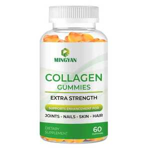 Gomitas de Colágeno Natural para Adultos, OEM/ODM, para Fortalecer el Cabello y las Uñas, Suplemento de Belleza, Fácil de Masticar, Cuidado de la Salud - Product Image 1