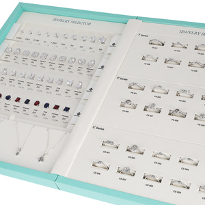 Kit d'outils pour la création de bijoux, affichage de la taille des bagues, conception de bijoux personnalisée, vente au détail de bijoux, sélecteur de bijoux, diamant de 5 carats - Product Image 1