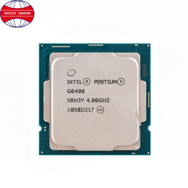 Original Computer CPU G6400 for Intel Pentium Processor Cpu 4.0GHz 14NM 58W LGA 1200 Available