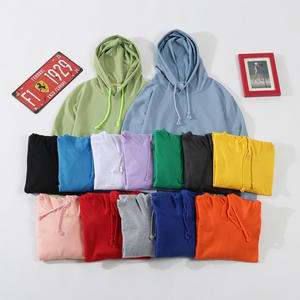 Felpa <span class=keywords><strong>con</strong></span> cappuccio da uomo <span class=keywords><strong>con</strong></span> Logo personalizzato a maniche lunghe Soild Pullover <span class=keywords><strong>con</strong></span> abiti da lavoro <span class=keywords><strong>con</strong></span> tasche - Product Image 3
