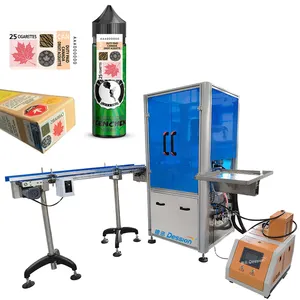 High Speed Hot Melt Glue Tax Labeling Machine Bottle Tax Stamp Wet Glue Labeling Machine Tax Glue Box Labeling Machine