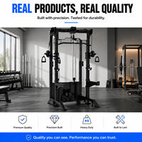 Rack de musculation de qualité supérieure, rack à squats commercial, cage pour entraînement de force