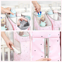 Organisateur de couches pour table à langer et berceau, rangement suspendu pour articles essentiels de bébé