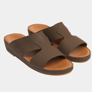 Sandalias Árabes <span class=keywords><strong>de</strong></span> Cuero SHIKOL Gulf para <span class=keywords><strong>Hombre</strong></span>, <span class=keywords><strong>Zapatillas</strong></span> Hechas a Mano, Cuero Vacuno Genuino, Tradicionales, Venta al Por Mayor <span class=keywords><strong>de</strong></span> Fábrica, OEM, ODM - Product Image 2
