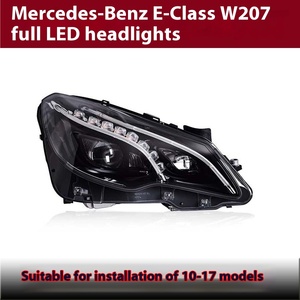 ชุดไฟหน้ารถยนต์รุ่นใหม่ 10-17 E-Class Coupe W207 แบบดัดแปลง LED ความสว่างสูง เลนส์เลเซอร์ 12V 6000k สีสันสดใส สภาพเหมือนเมอร์เซเดส - Product Image 4