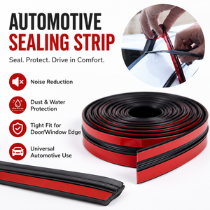 Bandes <span class=keywords><strong>d</strong></span>'<span class=keywords><strong>étanchéité</strong></span> en caoutchouc personnalisées <span class=keywords><strong>pour</strong></span> voiture, autocollants <span class=keywords><strong>pour</strong></span> vitres, pare-brise, toit, étanches, insonorisantes, en gros - Product Image 1