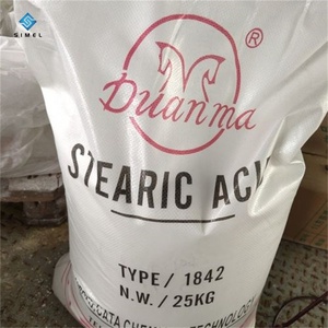 ราคาส่งกรดสเตียริก 1842 1860 เกรดเครื่องสำอาง CAS 124-26-5 กรดสเตียริกแบบเทกอง ราคาส่งสำหรับทำสบู่ - Product Image 1