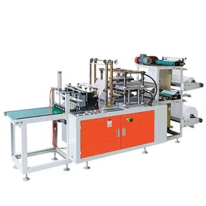 Máquina Automática para Fabricar Guantes Desechables de Plástico Doble HDPE LDPE PP OPP PE, Sistema de Producción, Línea de Ensamblaje para Guantes Desechables - Product Image 2
