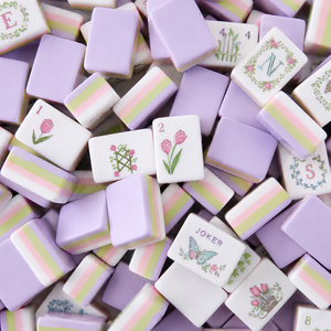 DSP Vietnam Factory Luxury Custom Bohemian 166 Pcs Acrylic American Mahjong Tiles for 4 Players Eco-Friendly <b>Entertainment</b> - Product Image 2