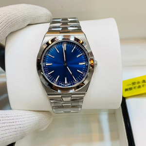 Montre homme classique élégante de haute qualité avec bracelet en alliage, détail crocodile, étanche, mécanique, unisexe, Vacheron - Product Image 1