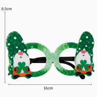 Gafas de Fiesta Temáticas del Día de San Patricio con Diseño de Trébol y Dibujos Animados Divertidos