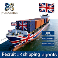 Agent maritime transitaire Chine-Royaume-Uni Services logistiques Compagnie maritime DDP