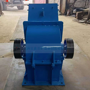 Concasseur à marteaux pour l'exploitation minière, moteur AC bleu, haute rigidité, petite taille, machine de broyage de blocs de béton, de briques et de déchets - Product Image 1