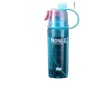 Bouteille d'eau givrée en plastique Tritan sans BPA, personnalisable, 600 ml, 20 oz, 1 L, produit phare 2019 - Product Image 6