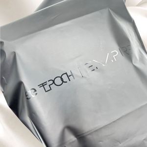 High Quality Custom Logo Compostable Mailer Mailing Shipping Bag <b>Waterproof</b> Black Poly Packaging Bag for Clothing - Product Image 4