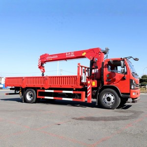 Factory Direct DFAC 8 Ton Truck <b>Crane</b> Loader Dongfeng 4x2 Telescopic Arm <b>Cranes</b> Truck for Sale - Product Image 5