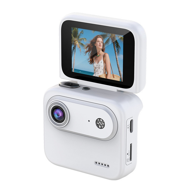 4K Sport Camera Recorder 143° Wide-angle Lens Image Stabilization Mini Action Camera with Flip Screen Outdoor Action Camera B1