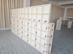 Système de Coffrage Réutilisable en Plastique ABS pour Mur en Béton, Poteau et Fondation | Panneaux de Construction Légers et Durables pour Plus de 100 Utilisations - Product Image 2