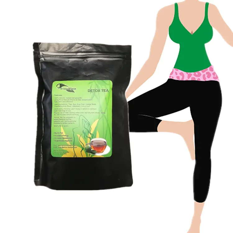 100% work detox tea slimming tea private label your own brand weight loss tea