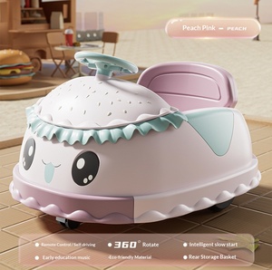 Voiture électrique pour enfants, jouet de type bumper car, 2-6 ans, plastique, télécommande, quatre roues, unisexe - Product Image 5