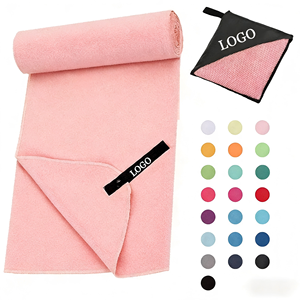 Serviette en microfibre personnalisée, antidérapante, super absorbante, séchage rapide pour le yoga chaud, le Pilates, logo OEM - Product Image 3