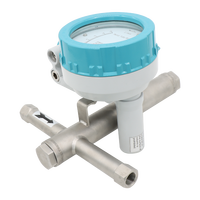 Pengukur Aliran Area Variabel Cairan Baja Tahan Karat Ulir NPT 2 Inci Tampilan Mekanis Digital RS-485/Modbus Air Gas Minyak Udara
