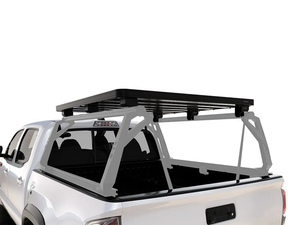 Plataforma Portaequipaje de Techo Universal con Barra Antivuelco para Camionetas Pickup Wrangler Tacoma NP300 Colorado FJ Cruiser, Compatible con Toyota Hilux <span class=keywords><strong>Vigo</strong></span> - Product Image 5