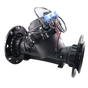 Pulse Solenoid Valve DN150 Flange Connection <b>Plastic</b> Body <b>Rubber</b> Lining Water Air Use - Product Image 1