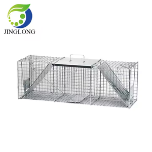 <span class=keywords><strong>Piège</strong></span> <span class=keywords><strong>à</strong></span> animaux vivants pliable robuste, coyote, <span class=keywords><strong>sanglier</strong></span>, chat, lapin, autres animaux, contrôle humain des nuisibles, chasse - Product Image 2