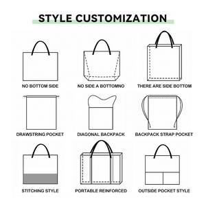 Công Suất Lớn Tái Sử Dụng Bông Túi Bông Vải Môi Trường Tote Túi Có Thể được Tùy Chỉnh In Logo - Product Image 3