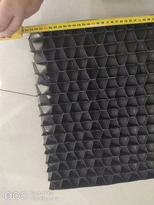 Di Động Không Khí Intake Louver Của Tháp Làm Mát Cát Bẫy Cửa Chớp Pvc Rèm Nhà Máy - Product Image 4