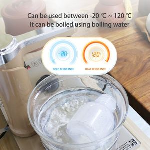 <span class=keywords><strong>350</strong></span> <span class=keywords><strong>ml</strong></span> 500ml 1L rỗng PP BPA miễn phí vòng bằng lò vi ba nóng súp uống sữa nước trái cây chai nóng điền vào chai nhựa với nắp - Product Image 3