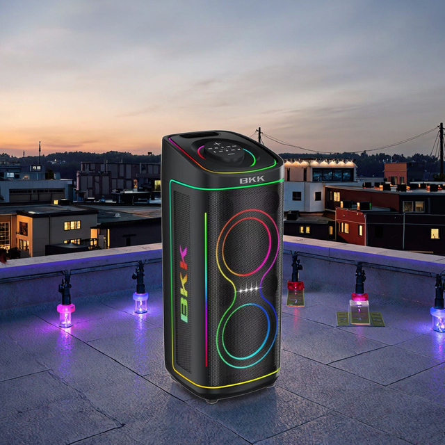 BKK Wooden Box Inside Party Speaker Super Bass DJ Blue Tooth Speaker 300W Strong Sound and Novel Design