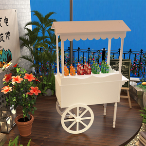 Carretto per Dolci e Fiori per Decorazioni Nuziali e Feste Alzata per <span class=keywords><strong>Torte</strong></span> Resistente e Altri Accessori - Product Image 2