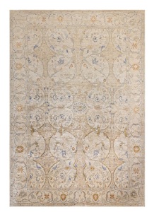 Premium Handmade Tibetan Wool Silk Carpet Hand Knotted Area Rug with Elegant Design for Hotel Lobby Luxury Villa and Home Decor - Product Image 1